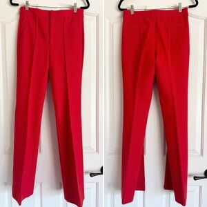 {Anthropologie} Essential Trouser | red Sz 4